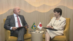 【悲報】ブラジル大統領を上目遣いで見つめる高市早苗、完全に無視される