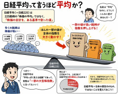 日経平均って言うほど平均か？