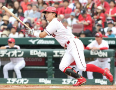 カープ平川蓮、手術。右有鈎骨骨折の骨片摘出術