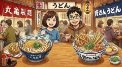 丸亀製麺VS資さんうどん