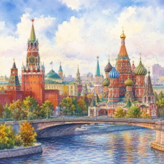 【悲報】ロシア、とうとうモスクワまで攻められる
