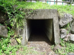 「橋下にぽっかり空いた排水口見つけた、柵もないし入ってみるか」→しかし、急いで待避することに→その理由がコチラ・・・