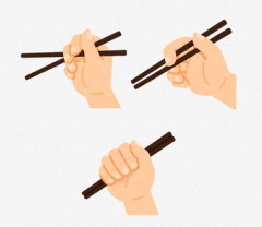 箸の持ち方指摘する人多いけどそんなに気になるか？