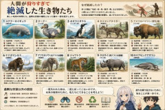 【悲報】神「絶滅した生物を1種だけ復活させてやる」←なんにする？