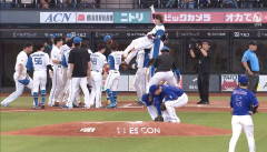 中日の無名投手、サヨナラホームラン打たれてマウンドで無き崩れる
