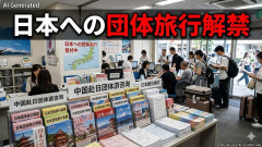 【大悲報】中国、夏休みを前に日本への団体旅行解禁が決定