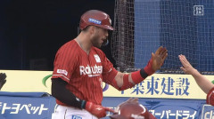【ロッテ対楽天9回戦】楽天・マッカスカー、ロッテ・ジャクソンから第４号先制２ランホームラン！！！！！！！！！！！！！！