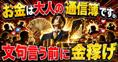 【これは荒れる】「文句言う前に金稼げ」←あまりにもド直球すぎて賛否両論に