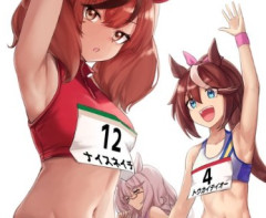 【ウマ娘】ヘソ！腋！鼠径部！太もも！ 陸上ユニフォームのウマ娘はいいものだ…