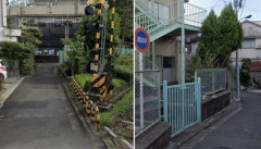 【闇深】東京の火事起きた小学校の周辺道路、激狭すぎて消火活動大変そう・・・