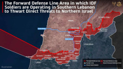 終戦不可能＼(^o^)／イスラエル、南部レバノン領域地図を公表「この地域を越えた攻撃の実施も排除しない」