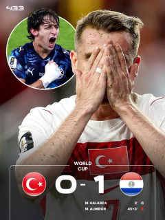 【速報】 トルコさん、一人少ないパラグアイにも敗れ2敗…決勝R進出絶望へｗｗｗｗｗｗ