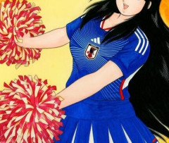 【画像】「かぼちゃワインやないか」中村“しゅんすけ”コーチも胸アツ!?激闘前に降臨した“エルちゃんの日本代表チア姿”に沸騰「可愛い!」