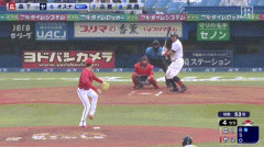 【ヤクルト対広島10回戦】ヤクルト・オスナ、広島・森下から第4号2ランホームラン！リードを3点に広げる！！！！！！！！！！！！！！！