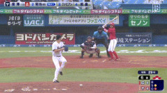 【ヤクルト対広島10回戦】広島、6回表1アウト満塁から菊池の2点タイムリーツーベースで勝ち越し！！！！！！！！！！！！