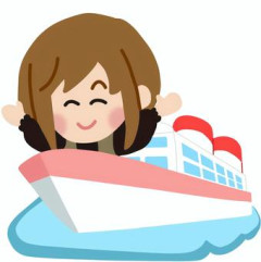 【画像】おねえさん、船の上で全開放してしまうｗｗｗｗｗ
