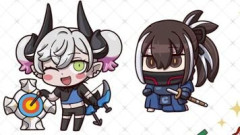 『FGO Fes.2026』のリヨ先生の描き下ろしのマシュの盾を的にしてアーチェリーのリリスが可愛い