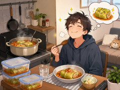 一人暮らしならロールキャベツがいいよ