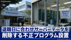 【速報】退職日に合わせて「サーバー内の実験データを無断削除」する不正プログラムを仕組んだ男が現れるw