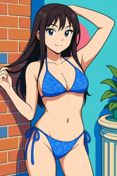 チャッピーで生成した水着グラビア