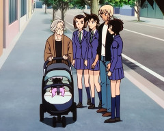 【画像】今日のコナンに出てきた真っ黒な赤ちゃんが話題に・・・