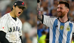 【野球vsサッカー】大谷翔平とメッシどっちが凄いか論争、圧倒的メッシの勝ちで野球ファンブチギレwwwww