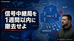 ゼレンスキー大統領、露同盟国ベラルーシに警告「攻撃無人機を誘導する信号中継局を1週間以内に撤去せよ、応じない場合は我々がやる」