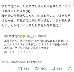 【超悲報】大谷翔平さんの第二子問題、Twitterで大炎上してしまう