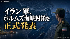 【速報】イラン軍、ホルムズ海峡封鎖を正式発表 米イラン合意による全面解放は1日で終了