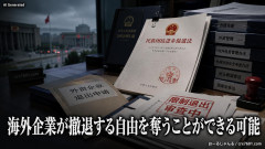 【中国】どれだけ正論正当でも批判した者は犯罪者とする民族団結法を制定、さらに「海外企業が撤退する自由を奪うことができる可能」