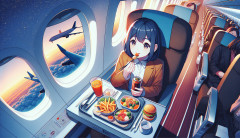 機内食ってどこでもそんな美味しくはないよね・・