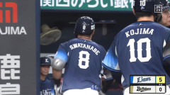 【オリックス対西武12回戦】西武・渡部聖弥、オリックス・九里から第5号3ランホームラン！！！！！！！！！！！！！！！！