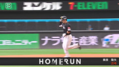 【日本ハム対ソフトバンク11回戦】ソフトバンク・栗原陵矢、日本ハム・金村から第20号ソロホームラン！リードを2点に広げる！！！！！！！！！！！！！！