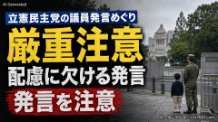 【速報】「自衛隊に入る人はみんな貧しい人」発言の立憲・古賀議員、国会で泣き出すｗｗｗｗ