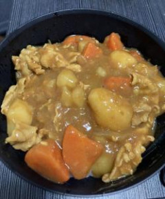 カレーが出来たよ