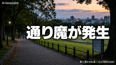 【怖すぎる】横浜市に刃物で無差別に刺してくる通り魔が発生 逃走中・・・