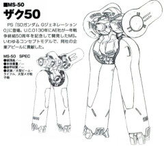 アナハイムが一年戦争終結50周年記念に「ザク50」を作った謎