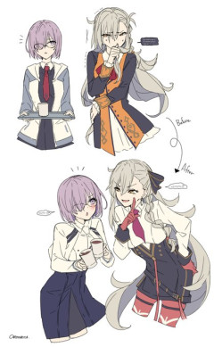 【FGO】マシュと所長、昔と今 Fate/GrandOrderのイラスト紹介3939