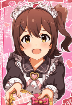 【ミリマス】プロデューサーに父の日のプレゼントを渡す未来ちゃ