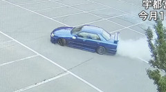 宇都宮市の観光施設「大谷資料館」の駐車場でドリフト走行をしタイヤ痕を付けたとしてオランダ国籍の男（３２）を逮捕　「答えません」　栃木（動画あり）