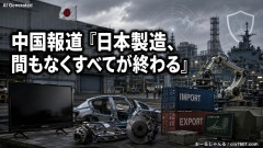【速報】中国報道「日本製造、間もなくすべてが終わる」