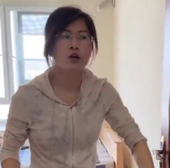 【動画】ダンボールハウスに住む事になった女さん、ブチギレ大暴走ｗｗｗ