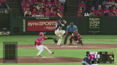 【楽天対西武9回戦】楽天の守備…