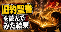 【困惑】旧約聖書を読んでみた結果、ほとんど争いと戦争と略奪の話でビビるｗｗｗｗｗ