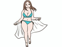 【朗報】爆胸美女さん、島でわがままボディが暴れだすｗｗｗｗｗ