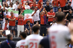 イラン代表、2戦開催のロスに謝意　更衣室に手書きメッセージ「もてなしに感謝する」