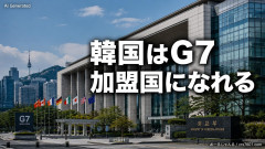 【速報】韓国「『米国の推薦、日本の同意』があれば韓国はG7加盟国になれる」