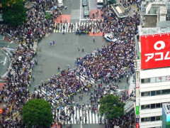 【悲報】渋谷のサカ豚さんの民度、ガチで低すぎるｗｗｗｗｗｗｗｗｗｗ