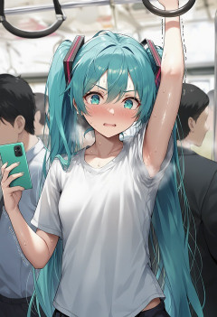 【画像】今日電車でこんな感じの腋見えたｗｗｗｗｗｗｗｗｗ