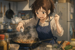 【悲報】料理へたくその民がやりがちなふたつの行動を描いたイラストがガチであるあるすぎるｗｗｗｗｗｗｗｗｗｗｗｗｗｗｗｗｗｗｗｗ